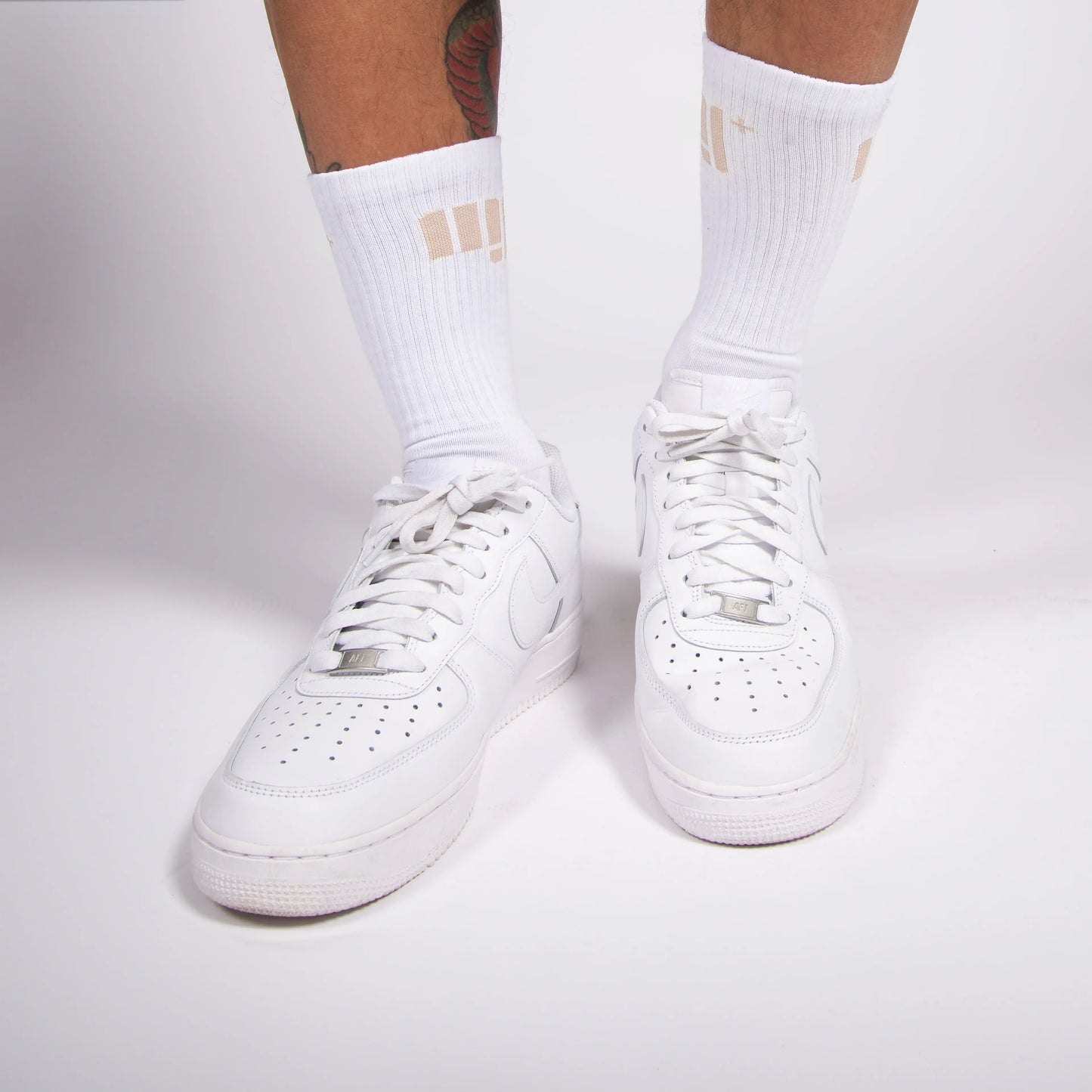 Marry Jane Socken Beige