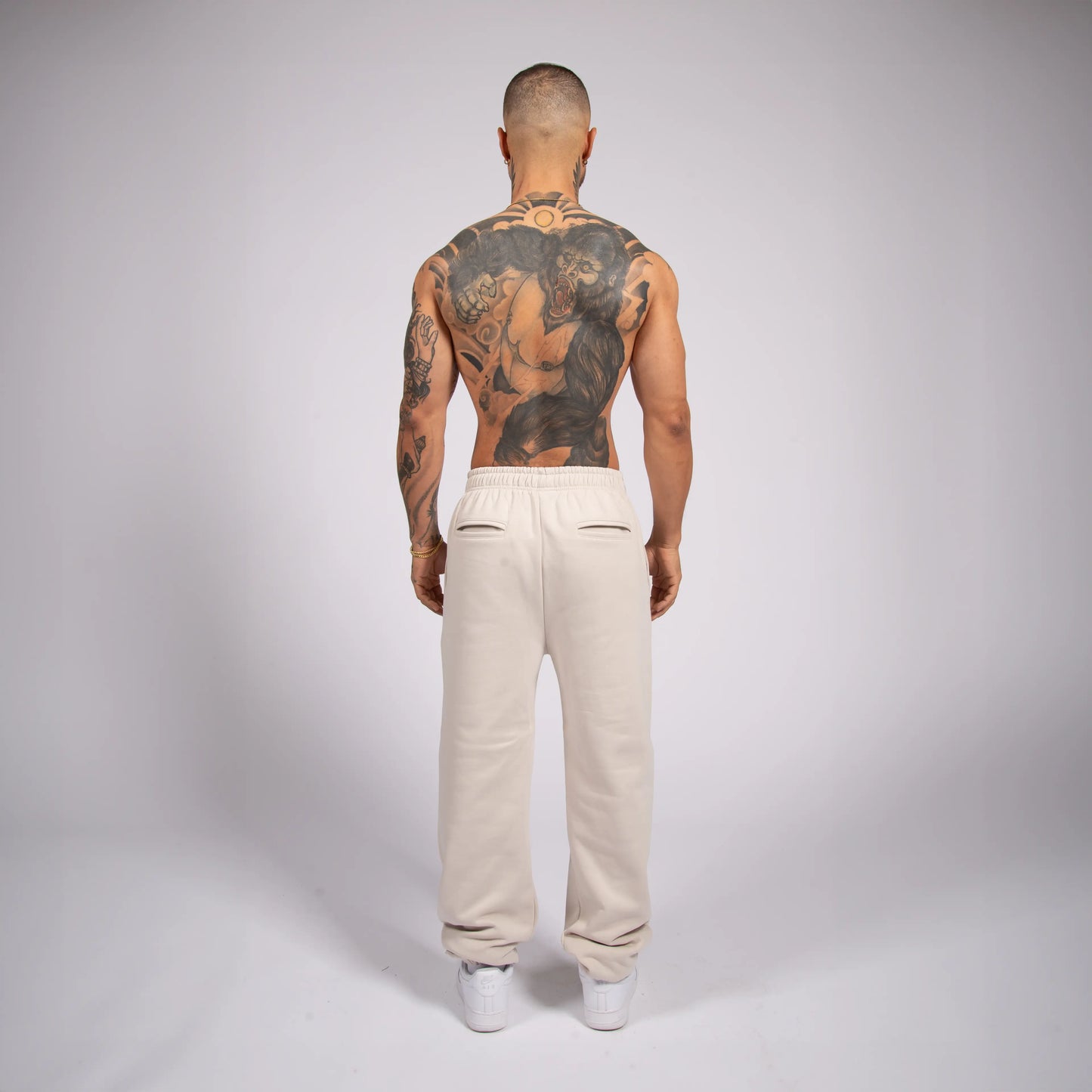 Marry Jane Jogger Beige