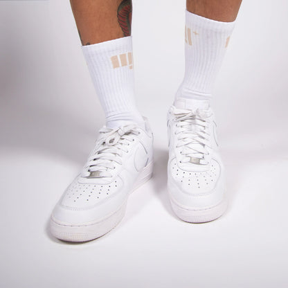 Marry Jane Socken Beige