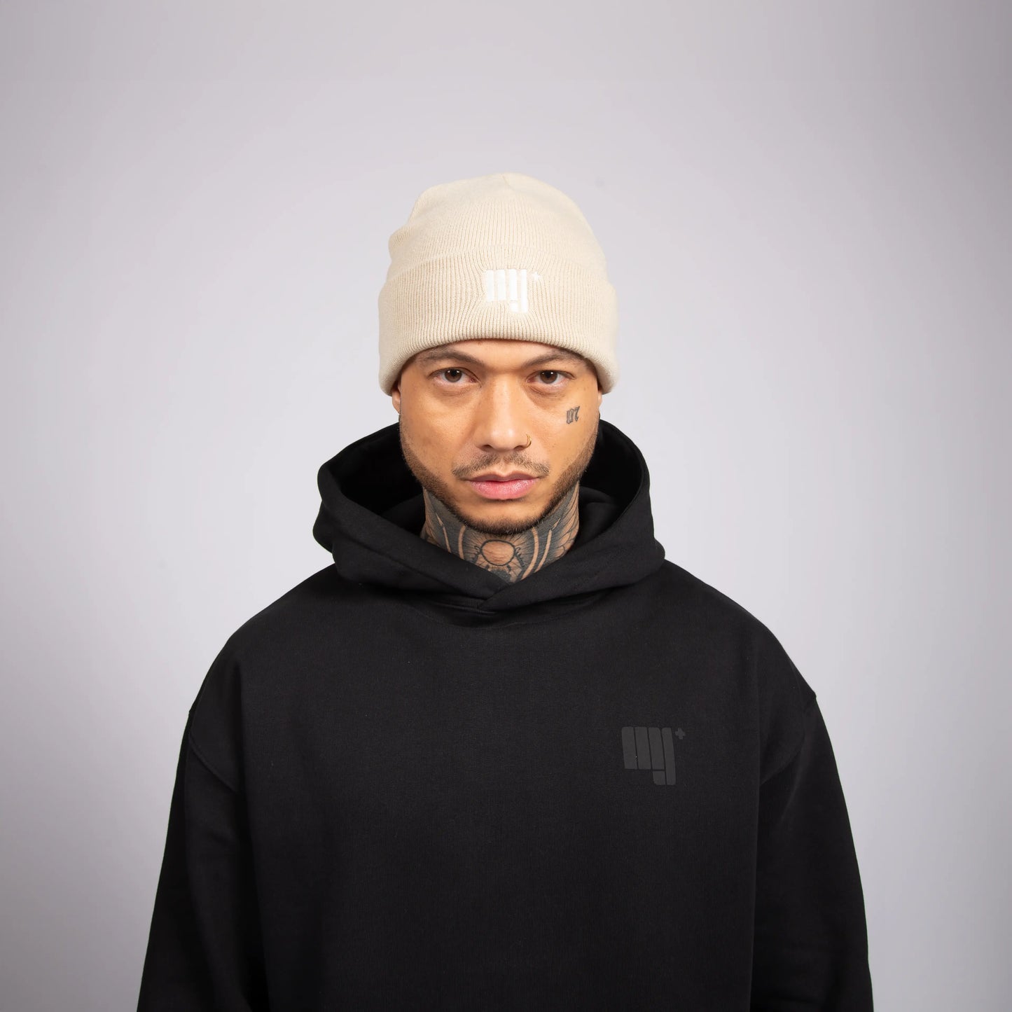 Marry Jane Beanie Beige